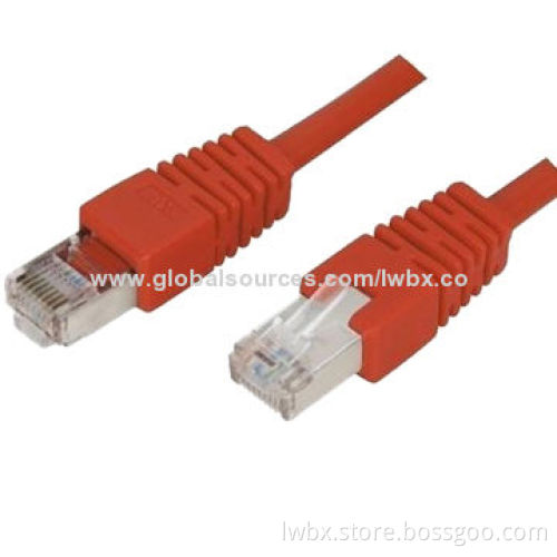 Cat 5e/6/6a Patch Cord Cables with RJ45 Connector, CE-certified